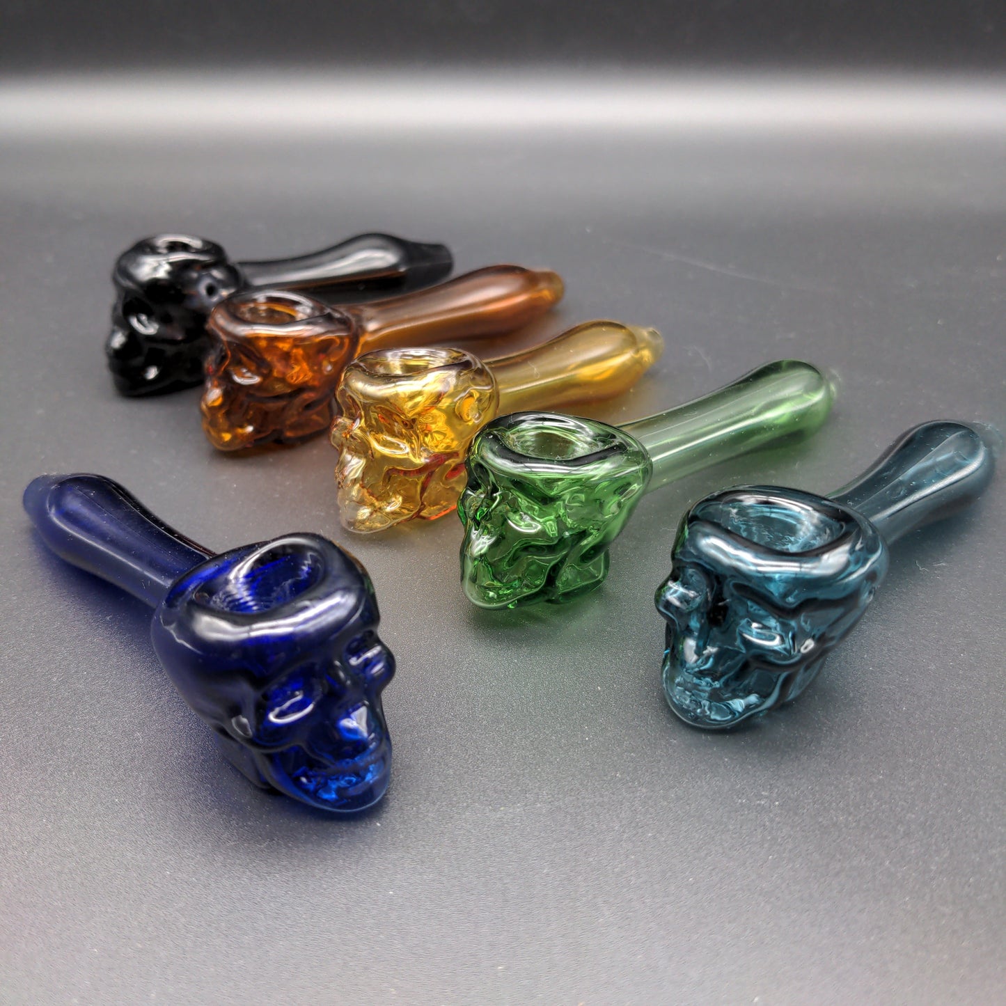 Skull Hand Pipe 4"