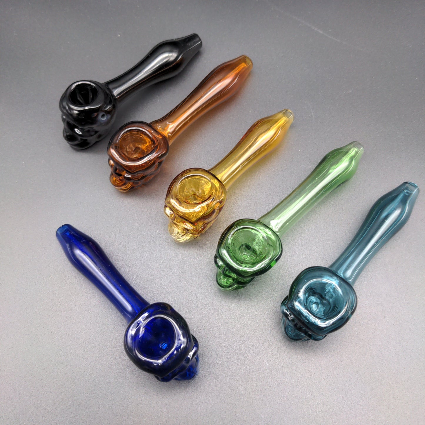 Skull Hand Pipe 4"