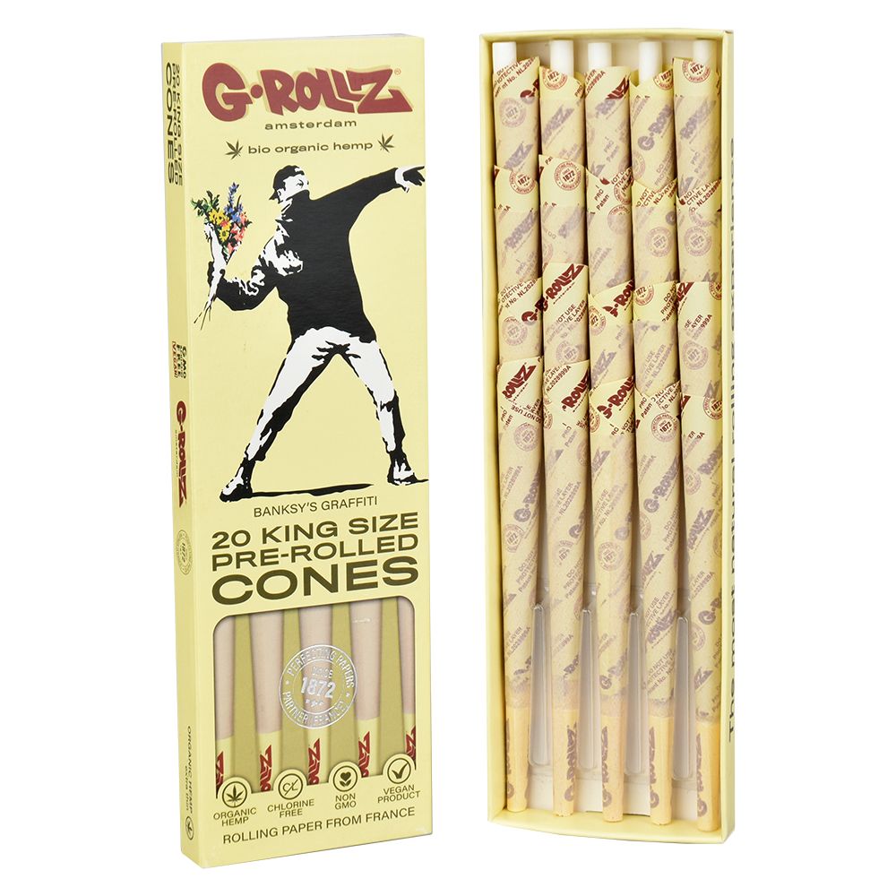 G-ROLLZ x Banksy's Graffiti Cones | 20pc | King Size