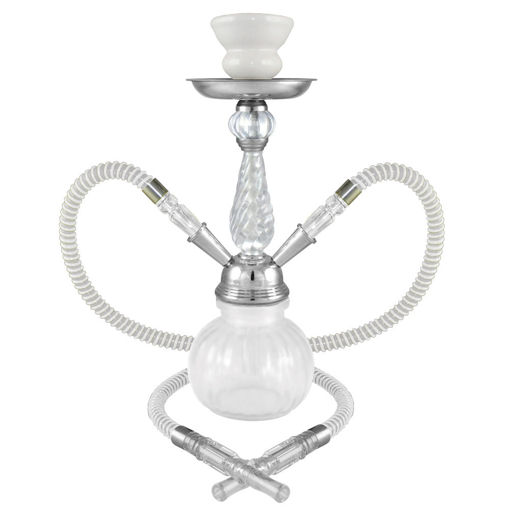 12" Posh 2-Hose Premium Hookah - Colors Vary