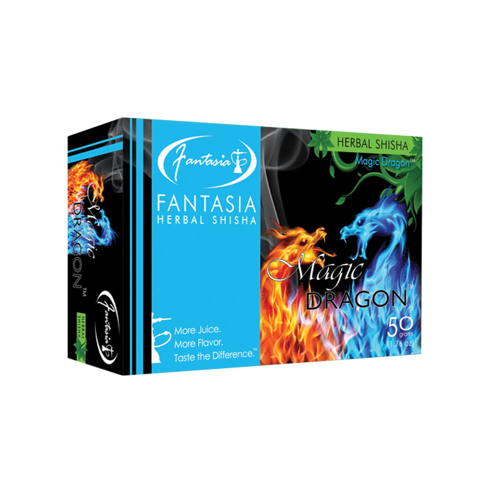 10PK DISP - 50g Fantasia Herbal Shisha