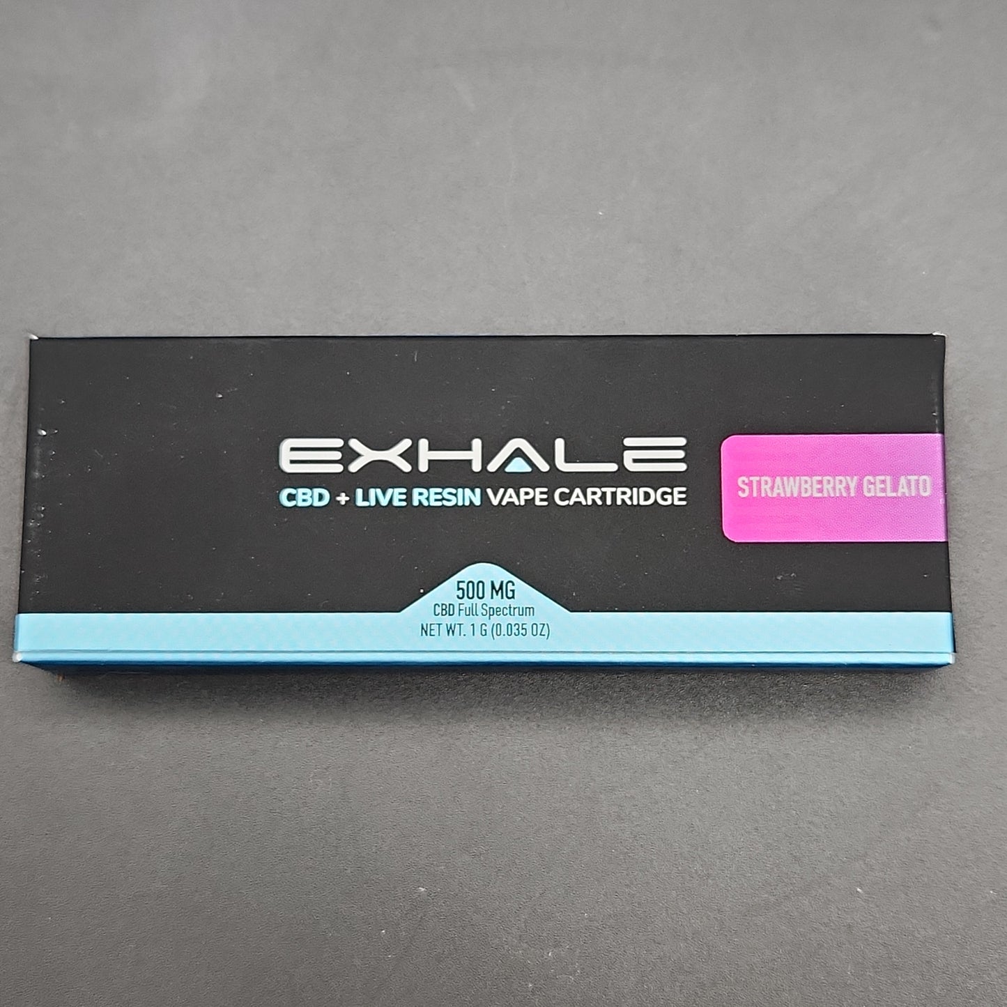 EXHALE CBD + Live Resin Vape Cartridges 1g