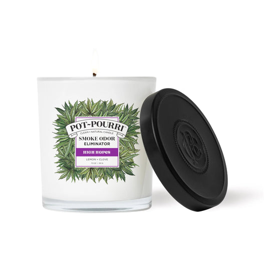 Pot~Pourri Smoke Odor Eliminator Candle