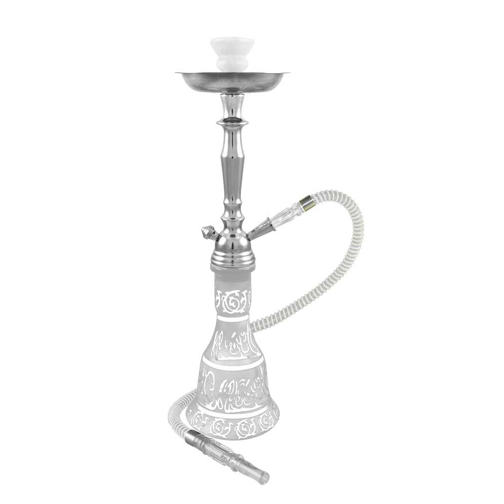 20" Hieros 1-Hose Premium Hookah - Colors Vary