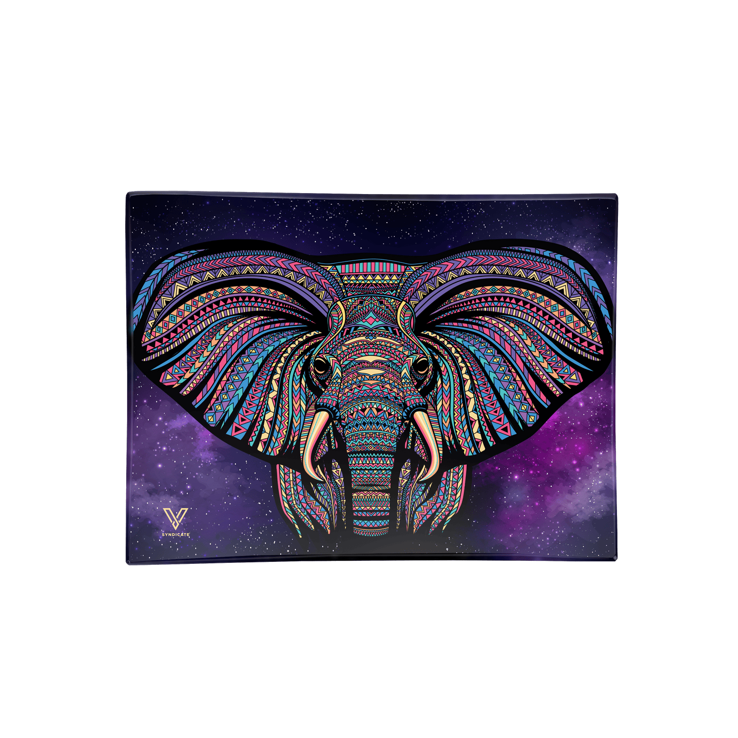 Elephant Glass Rollin' Tray