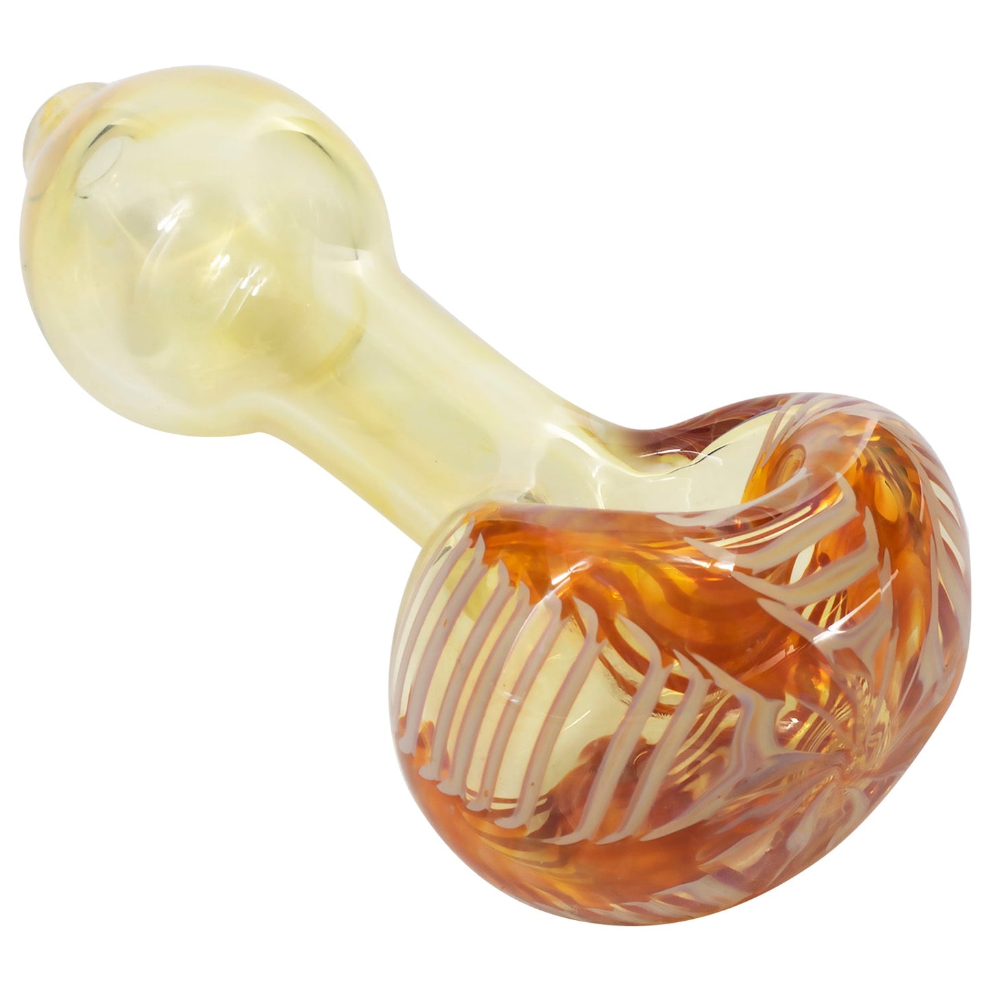 LA Pipes Color Cake Swirl Glass Pipe