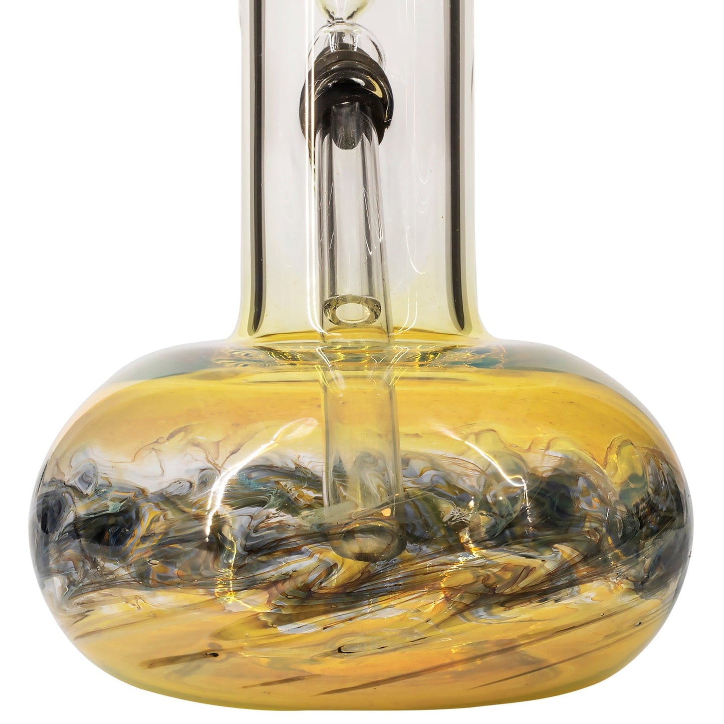 LA Pipes "Smoke Signals" Buoy Fumed Base Bong