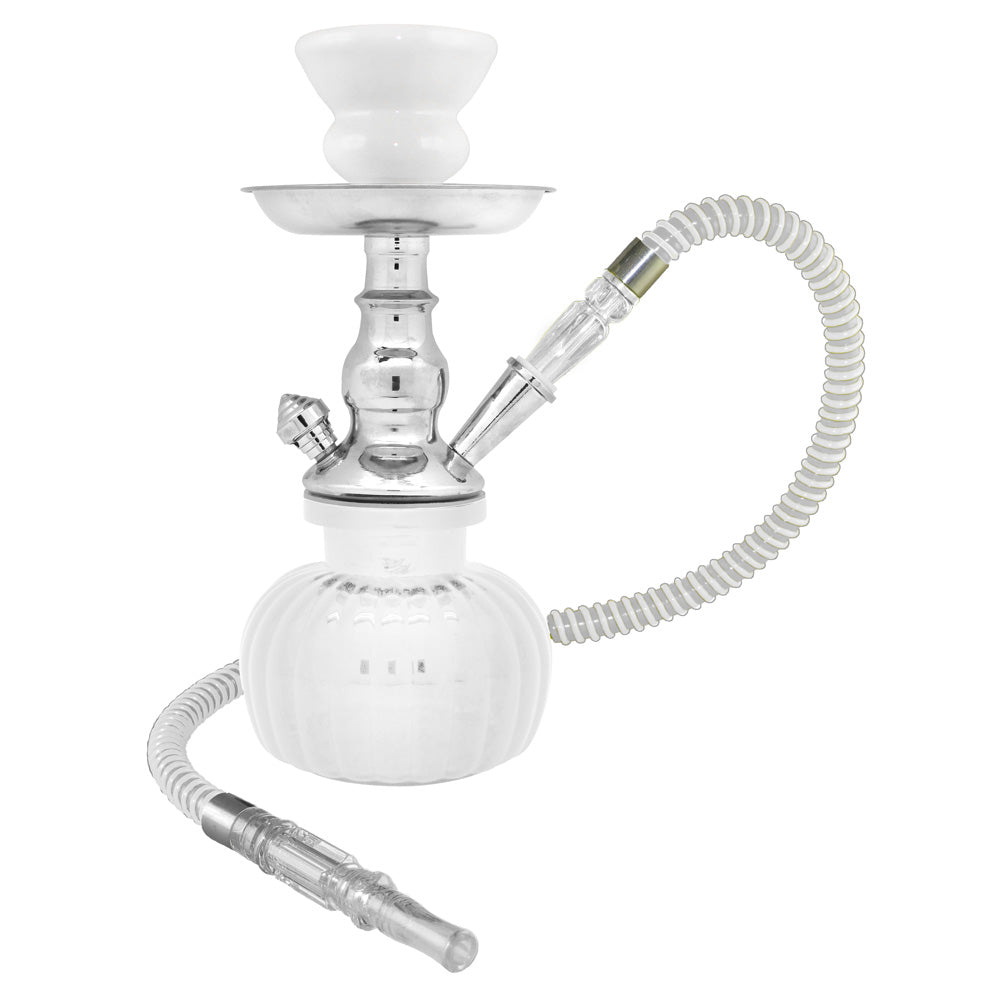 9" Petite 1-Hose Premium Hookah - Colors Vary