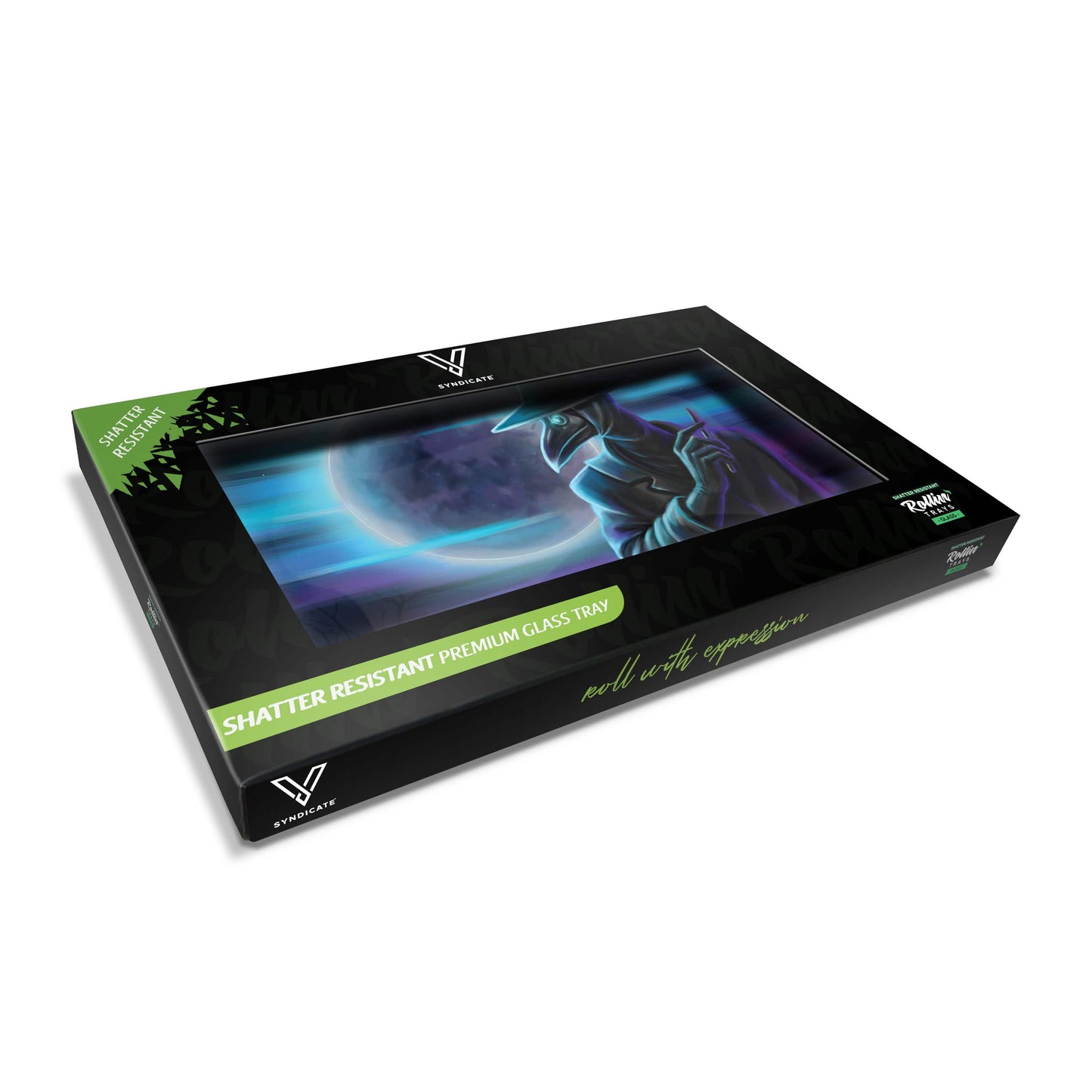 Dark Traveler Glass Rollin' Tray