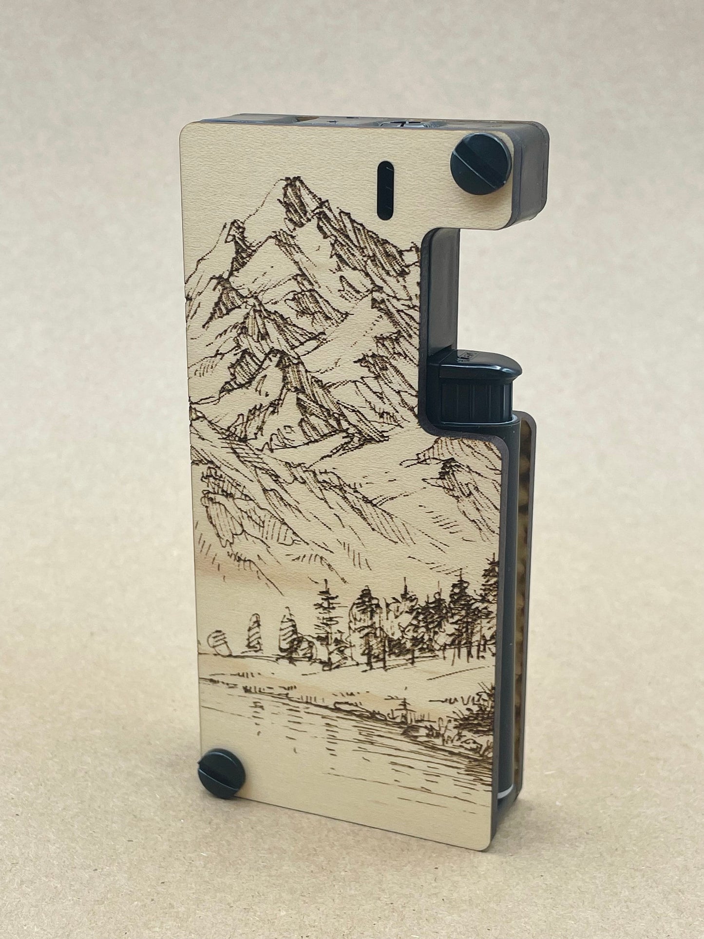 Hit Kit Flamethrower. Portable Joint + Lighter Case.