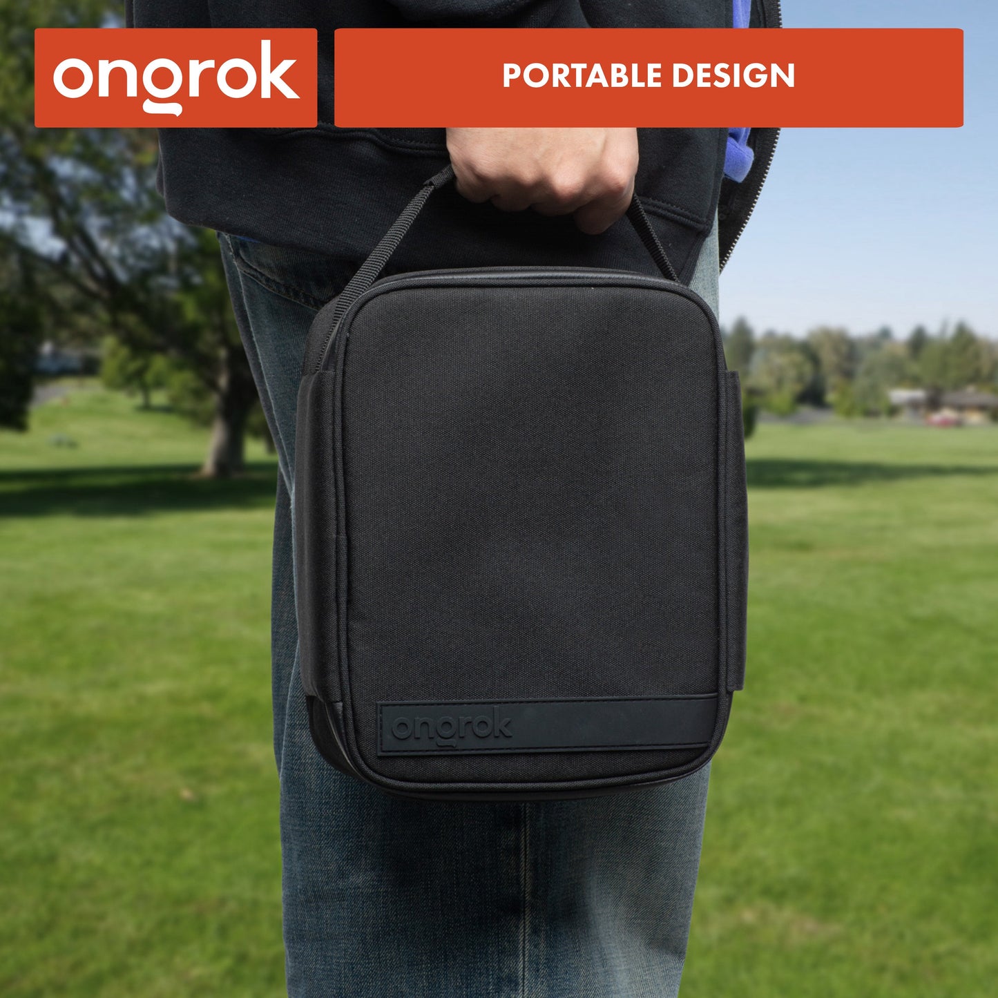 Ongrok Large Carbon-Lined Case with Combo Lock