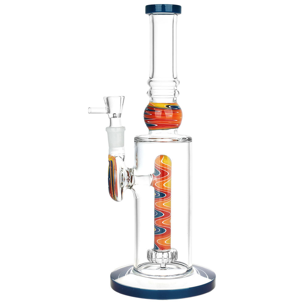 Ascension Wig Wag Glass Water Pipe - 11" / 14mm F / Colors Vary