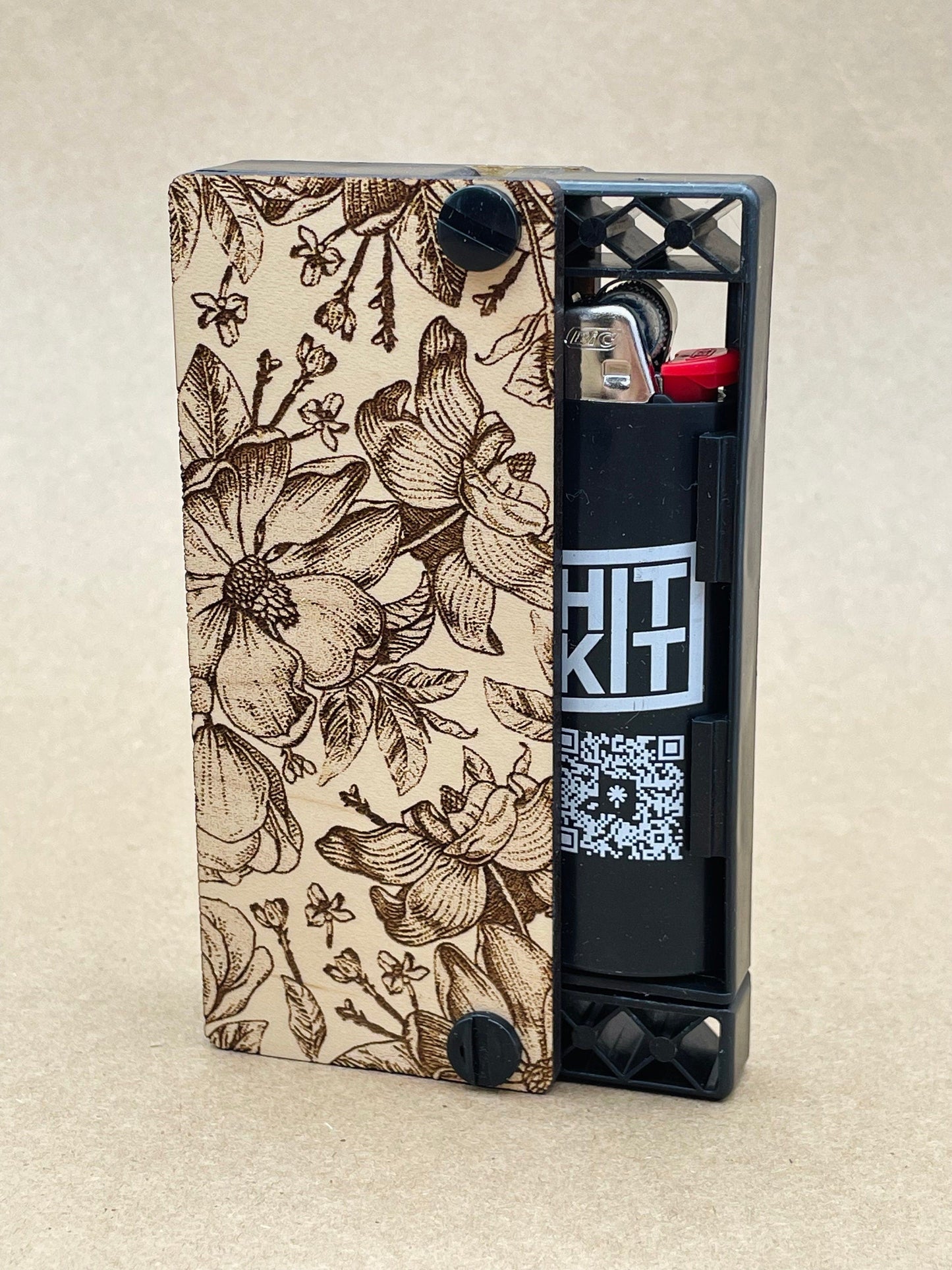 Hit Kit Swiss Kit  Portable Joint + Lighter Case.