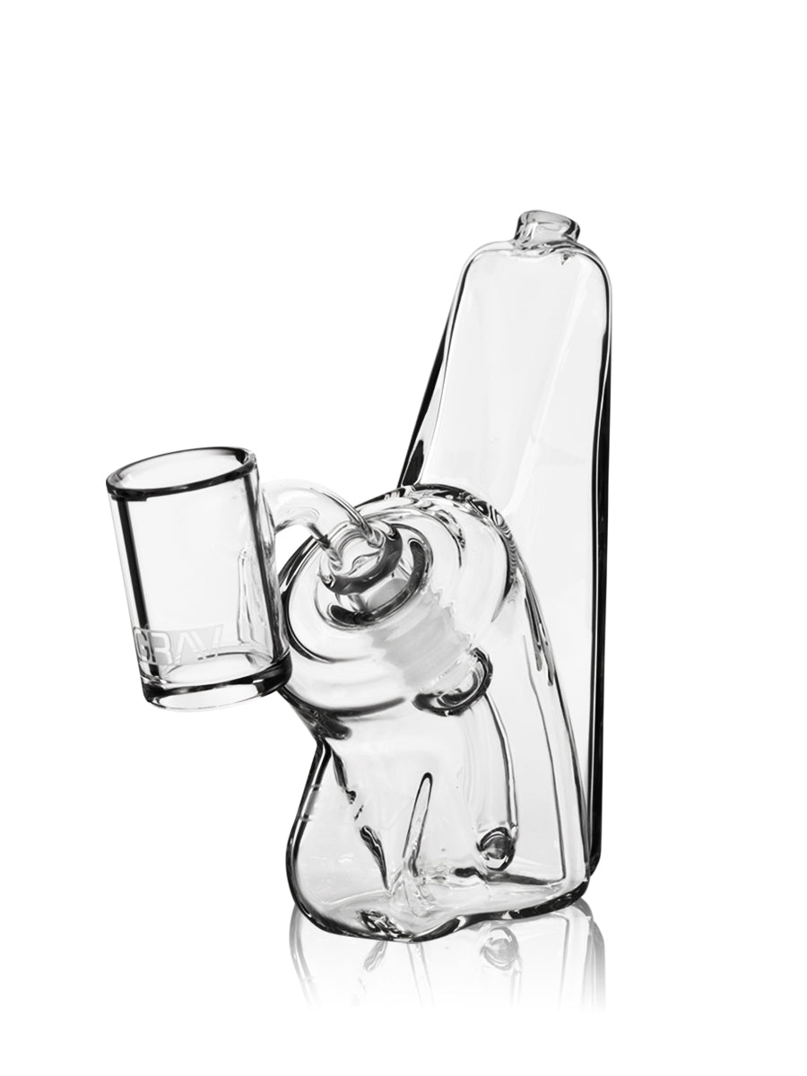 GRAV® Wedge Bubbler Rig - Clear