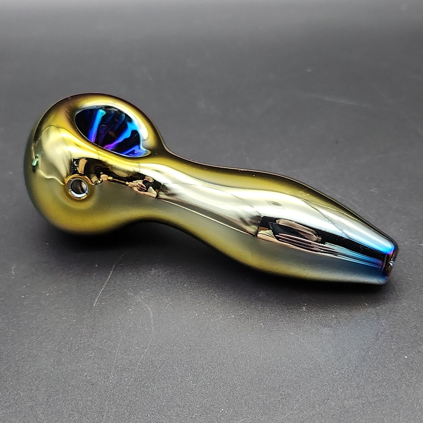 4" Chrome Gradient Hand Pipe