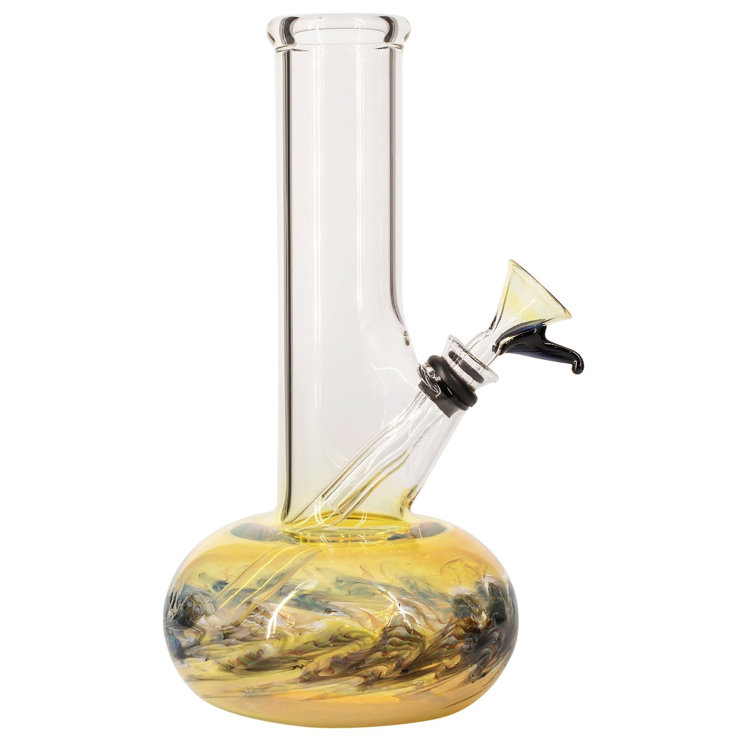 LA Pipes "Smoke Signals" Buoy Fumed Base Bong