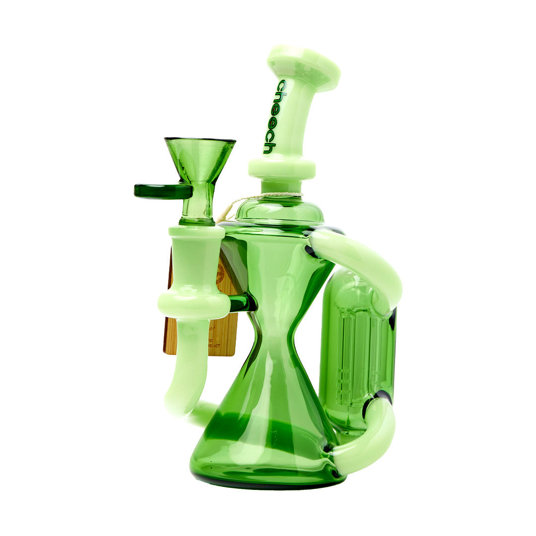 Cheech Glass 7" Tree Perc Recycler Water Pipe