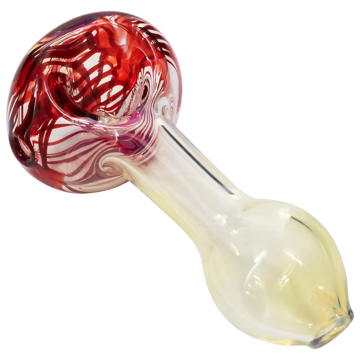 LA Pipes Color Cake Swirl Glass Pipe